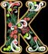 BFC32210 Christmas Applique Alpha K
