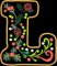 BFC32211 Christmas Applique Alpha L