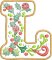BFC32211 Christmas Applique Alpha L