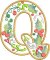 BFC32216 Christmas Applique Alpha Q