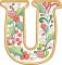 BFC32220 Christmas Applique Alpha U
