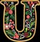 BFC32220 Christmas Applique Alpha U
