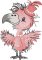 BFC32304 Quirky Flamingos