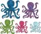CCQSHW0006 - Oswin Octopus - 5 sizes inluded