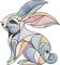 BFC2212 Rabbits in a Picasso Style