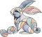 BFC2212 Rabbits in a Picasso Style