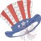 FBFC2027 Patriotic Hat