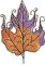 BFC2191 Elegant Autumn Leaves