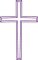 BFC2244 Stained Glass Cross