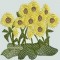 BFC0603 Sunflowers and Finches Designs