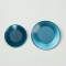 Vintage Acrylic Buttons - Medium Blue