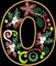 BFC32214 Christmas Applique Alpha O