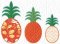 CCQ0612 - Pineapple Applique includes 3 Sizes