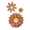 BFC2186 Free Standing Crystal Flowers