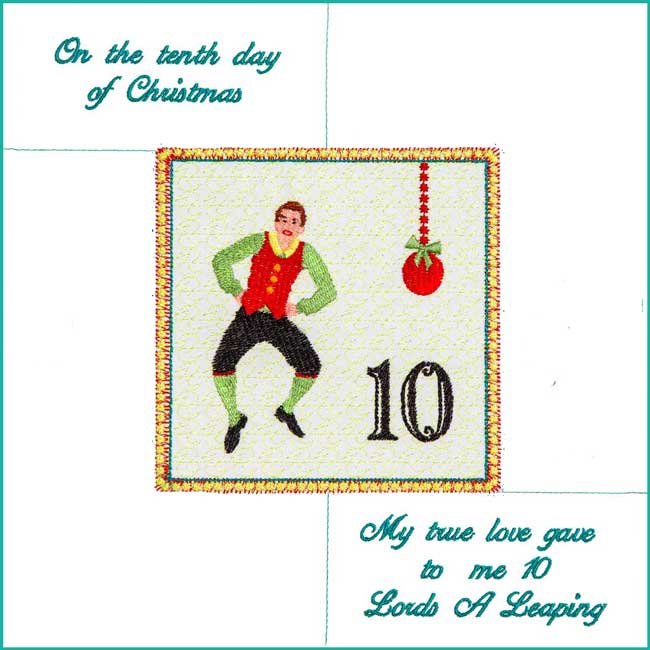 BFC1952 Tenth Day of Christmas