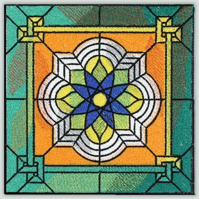 BFC30663 BFC1021 Stained Glass Tiles - 04