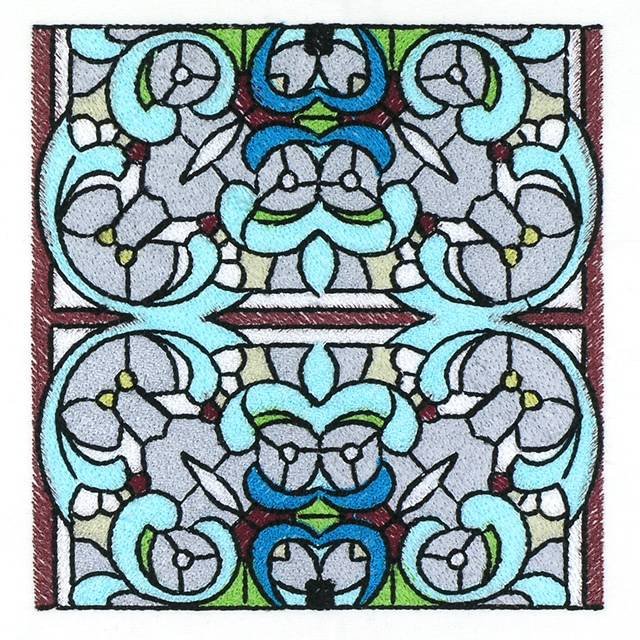 BFC30665 BFC1025 Stained Glass Tiles II - 02