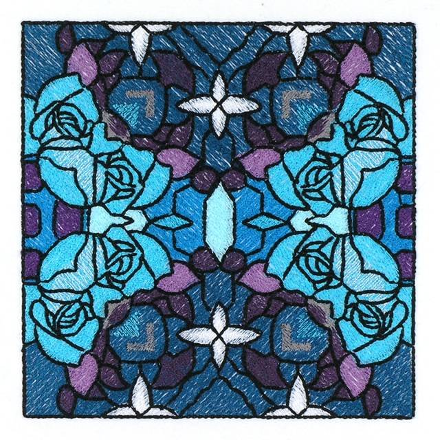 BFC30669 BFC1026 Stained Glass Tiles II - 02