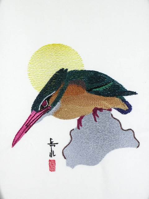 BFC1055 Birds in an Oriental Manner