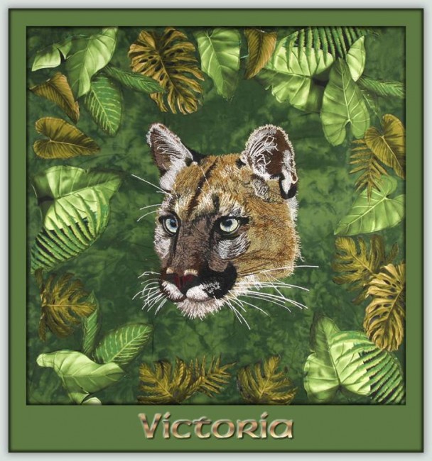 BFC1105 Large A Puma named Victoria