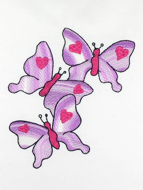 BFC1120 Variegated Fun Butterflies