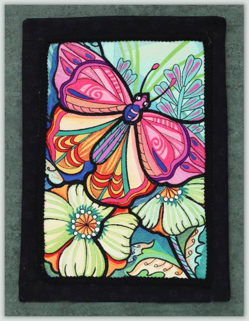 BFC1138 Ching Chou's Stained Glass Butterfly II Thread Kit