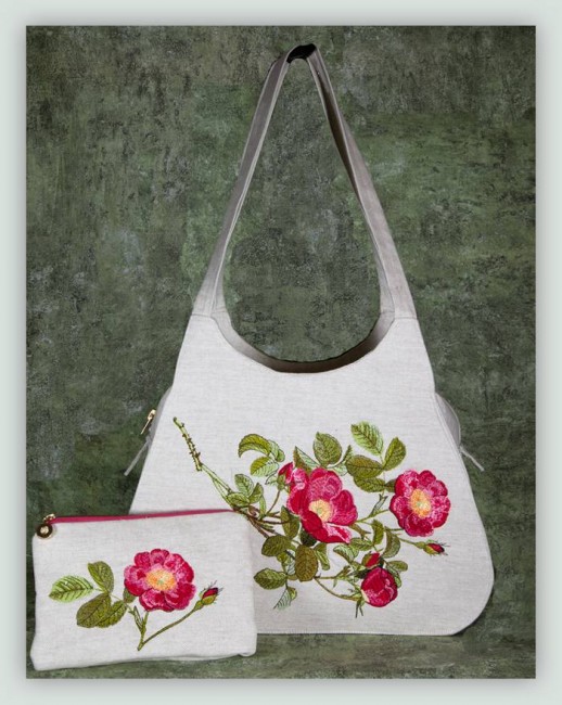 BFC1148 Wild Roses handbag Thread Kit
