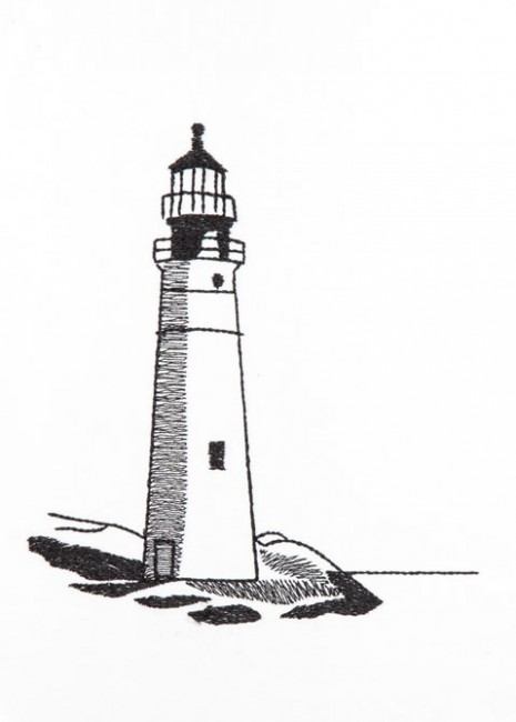 BFC1293 Blackwork Lighthouses