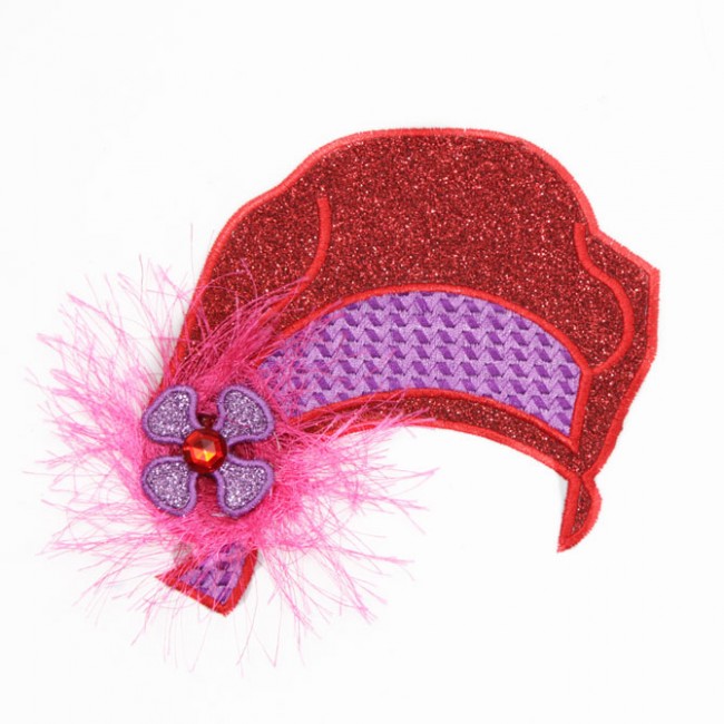 BFC1377 Glittery Red Hats