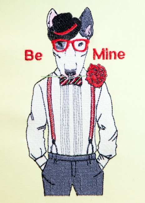 BFC1424 Hipster Animals in Love Filled