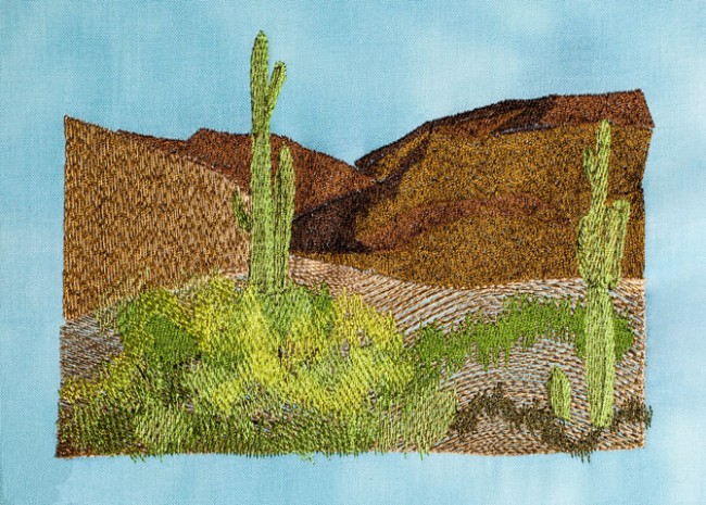 BFC1429 Southwestern Cactus Handbag