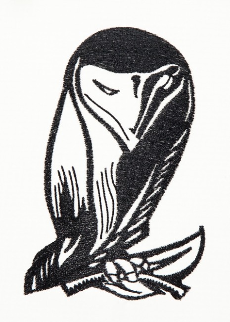 BFC1447 Blackwork Owls