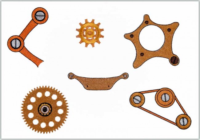 BFC1538 Steampunk Gears and Gizmos