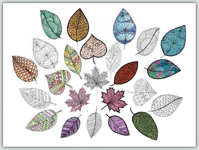 BFC1540 Lovely Leaves 3 Ways