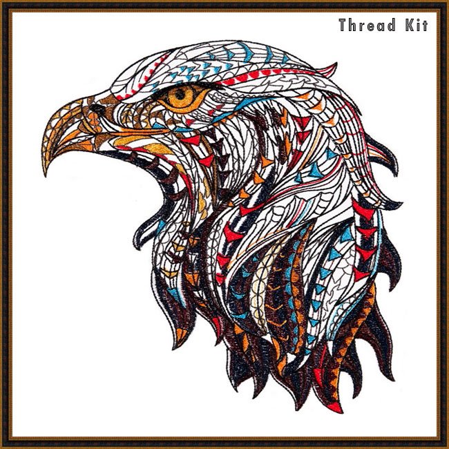 BFC 1576 Large Tribal Eagle Thread Kit