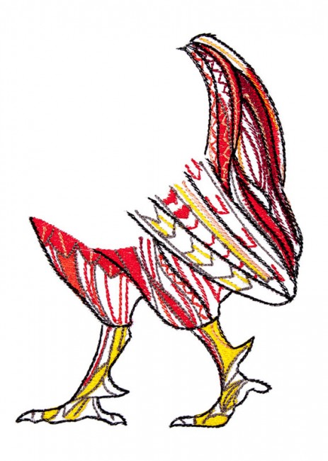 BFC1636 Large Tribal Rooster