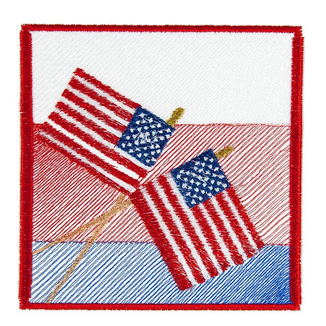 BFC1668 American Flags Fun Set