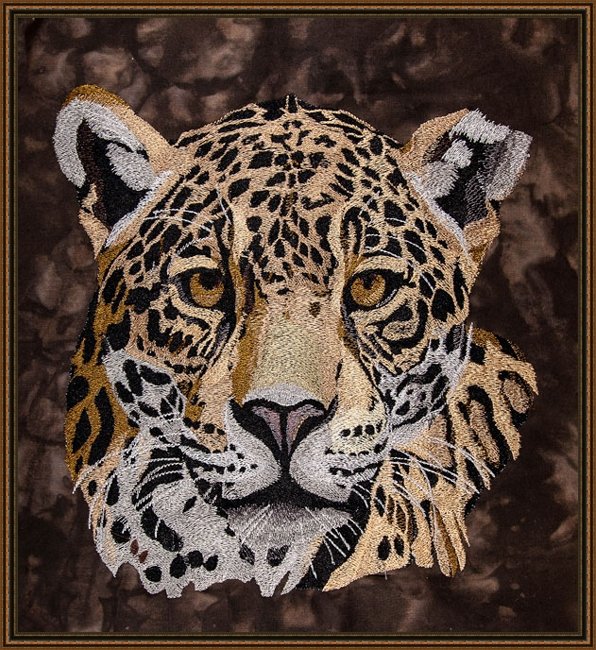 BFC1672 Large Jaguar Portrait