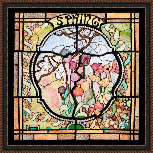 BFC1710 Tiffany's Stained Glass Four Seasons - Spring