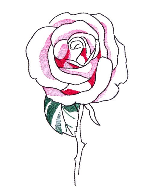 BFC1724 Decorative Roses 06