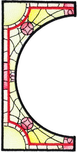 BFC1755 Stained Glass Circles and Frames - Part 1