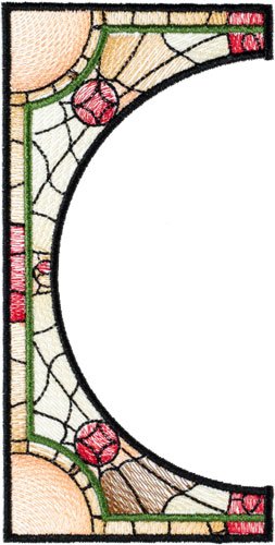 BFC1755 Stained Glass Circles and Frames - 08