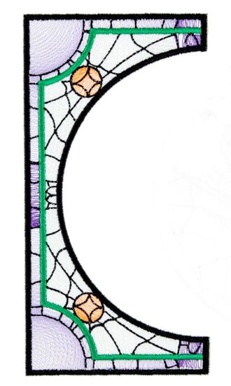 BFC1756 Stained Glass Circles and Frames - 02