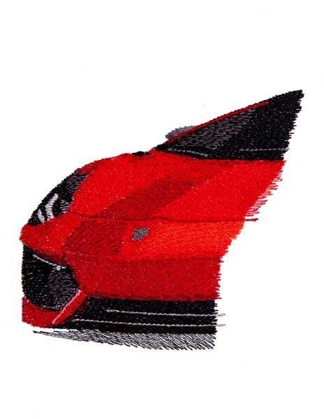 BFC1807 Large Red Lamborghini