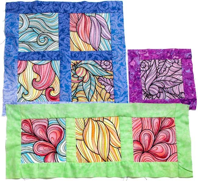 BFC1863 Versatile Colorful Quilt Blocks - Part 4