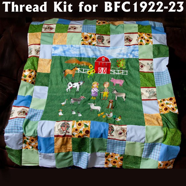 BFC1922-23 Down on the Farm Thread Kit