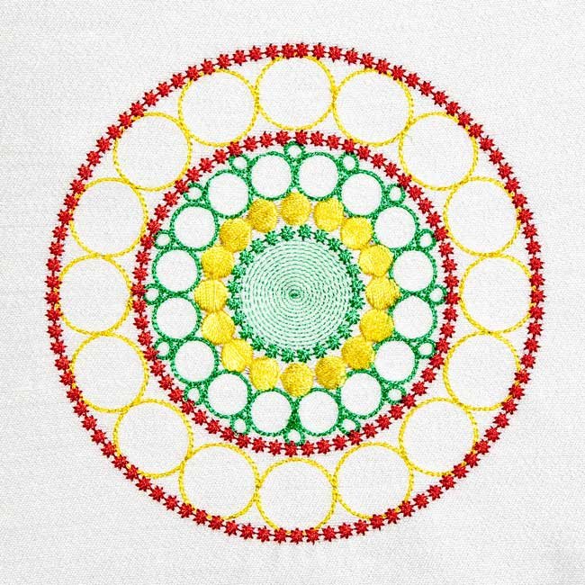 BFC1933 Circles upon Circles  Quilt Blocks