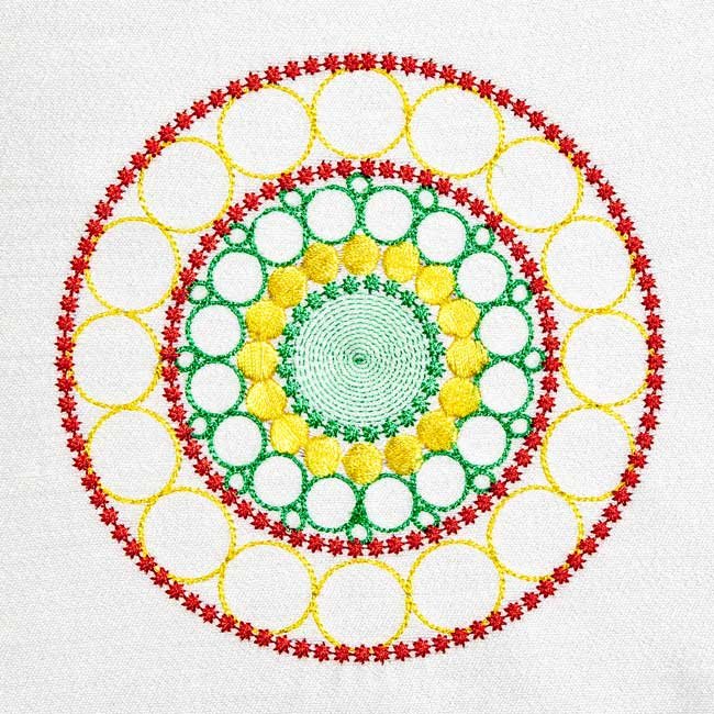 BFC1933 Circles upon Circles  Quilt Blocks