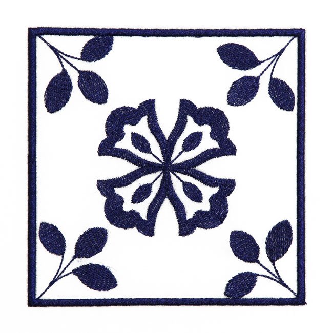 BFC1969 Portuguese Azulejos Tiles Quilt Blocks