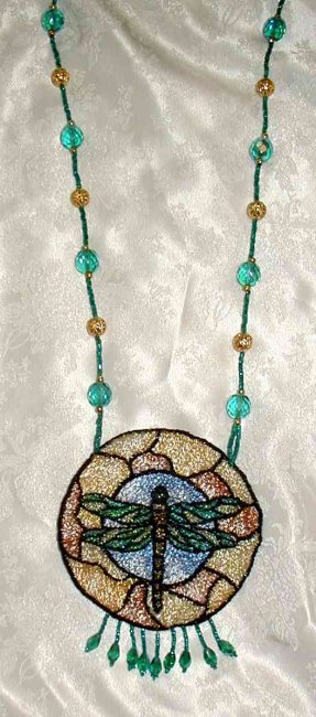 Embroidered and Beaded Necklaces